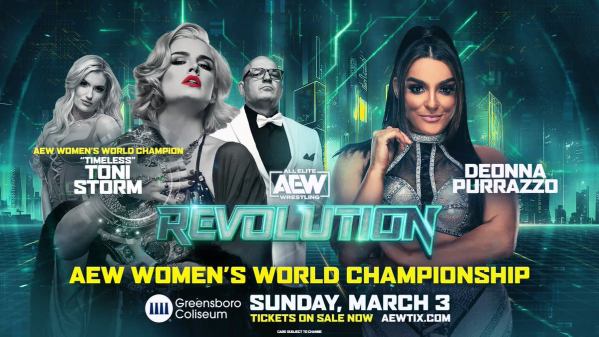Women's World championship match for AEW Revolution in todays Wrestling news