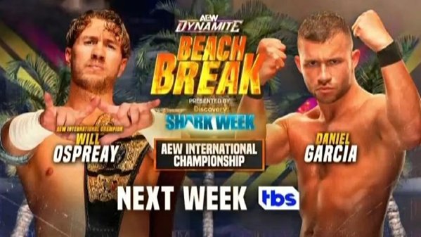 AEW Dynamite Beach Break to compete in international title match in todays Wrestling news