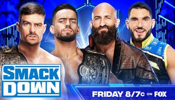 WWE SmackDown to feature Tag Team Championship Matches in todays Wrestling news